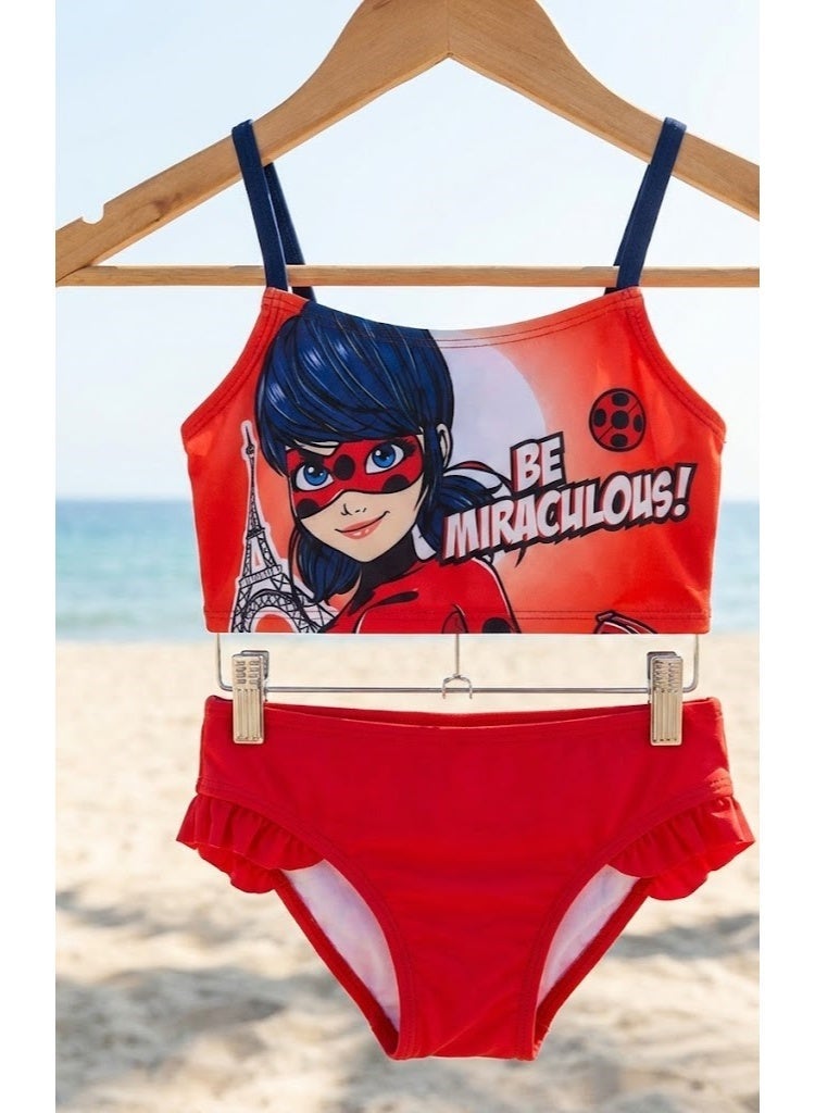 ZAG Heroez Miraculous Miraculous Ladybug Girl Bustier Bikini - Image 3